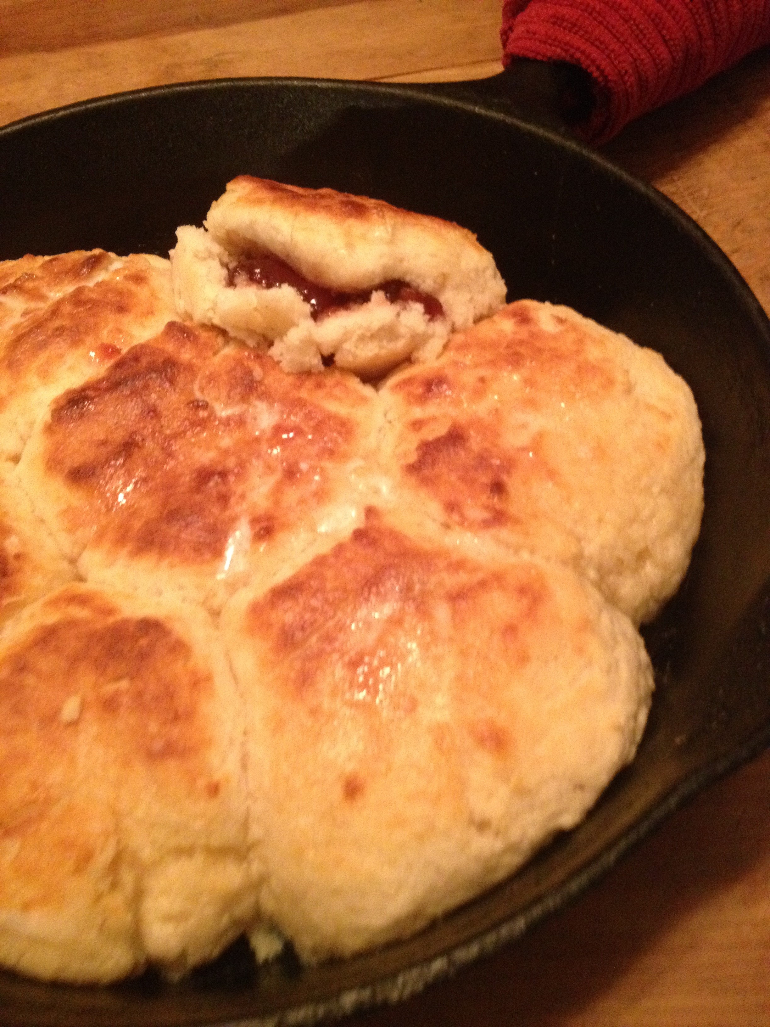  homemade Biscuits With Self Rising Flour And Butter